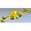 Ornamental Acanthus Applique STL for CNC