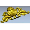 Classical Acanthus Urn Cartouche - STL 3D Model for CNC