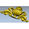 Classical Acanthus Urn Cartouche - STL 3D Model for CNC