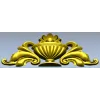 Classical Acanthus Urn Cartouche - STL 3D Model for CNC
