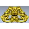 Ар-нуво флоральная маска - 3D модель STL для ЧПУ