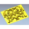 Декоративная панель в стиле рококо - 3D модель STL для ЧПУ