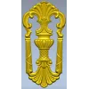 Regal shell cartouche - detailed STL 3D model for CNC