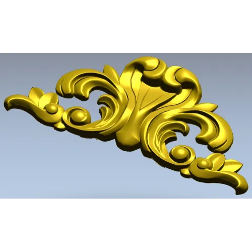 Рокайльная накладка для ЧПУ - 3D модель в формате STL