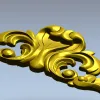 Рокайльная накладка для ЧПУ - 3D модель в формате STL