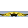 Winged Acanthus Cartouche - STL 3D model for CNC