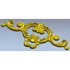 Рокайльный картуш для фрезерной резьбы - STL модель