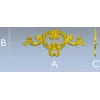 Рокайльный картуш для фрезерной резьбы - STL модель