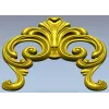 Картуш Рококо - 3D модель STL для ЧПУ резьбы по дереву