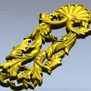 Вертикальная декоративная накладка "Флоренция" - 3D модель STL для ЧПУ