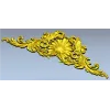 Акантовый картуш в стиле рококо - STL модель для ЧПУ