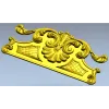 Рокайльный картуш в барочном стиле - 3D модель STL для ЧПУ