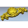 Картуш "Ракушка и розы" - 3D модель STL для ЧПУ
