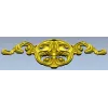 Imperial Rocaille Applique - STL 3D model for CNC carving