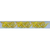 Ornate Floral Scroll Border STL for CNC