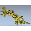 Acanthus Corner STL 3D Model for CNC Router