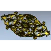 Картуш Аврора - декоративная 3D модель STL для ЧПУ