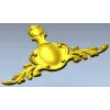 Baroque Cartouche STL for CNC Milling
