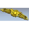 Aurelia Cartouche - decorative STL 3D model for CNC milling
