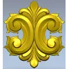 Acanthus Rocaille STL 3D Model for CNC Milling