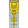 Baroque Acanthus Shield - STL 3D model for CNC