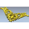Rococo Acanthus Corner STL 3D Model for CNC