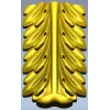 Acanthus Vertical Decorative STL Model for CNC