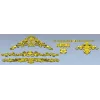 Baroque Applique STL Set for CNC - High-Relief Decorative Cartouches