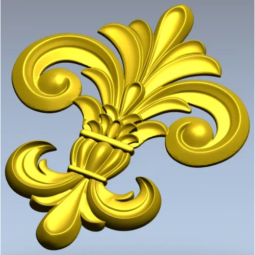 Королевский акант - 3D модель в формате STL для ЧПУ