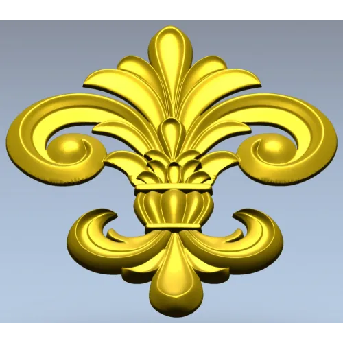 Королевский акант - 3D модель в формате STL для ЧПУ