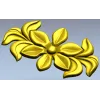 Цветочный картуш в формате STL для ЧПУ - 3D модель для фрезеровки