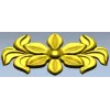 Цветочный картуш в формате STL для ЧПУ - 3D модель для фрезеровки