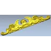 Baroque Shell Crest - STL 3D model for CNC router
