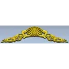Декоративный картуш с раковиной - STL для ЧПУ