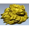 Рельеф "Гордый Лев" - 3D модель STL для ЧПУ