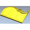 Rococo acanthus crest STL 3D model for CNC