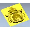 Картуш "Раковина барокко" - 3D модель STL для ЧПУ