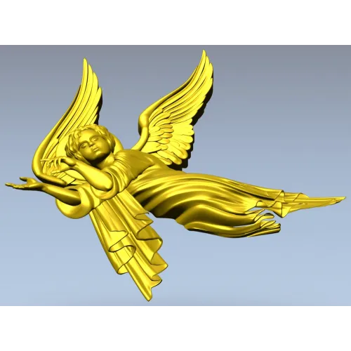Летящий ангел - 3D модель STL для ЧПУ