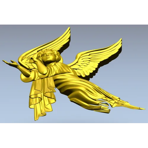 Летящий ангел - 3D модель STL для ЧПУ