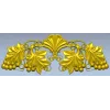 Grapevine Cartouche decorative STL model for CNC