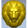 Рельеф головы льва - 3D модель STL для ЧПУ