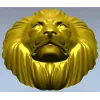 Рельеф головы льва - 3D модель STL для ЧПУ