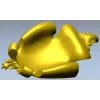 Regal Cartouche - STL 3D model for CNC carving