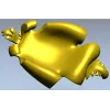 Regal Cartouche - STL 3D model for CNC carving