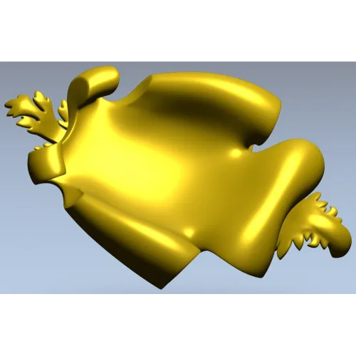 Regal Cartouche - STL 3D model for CNC carving