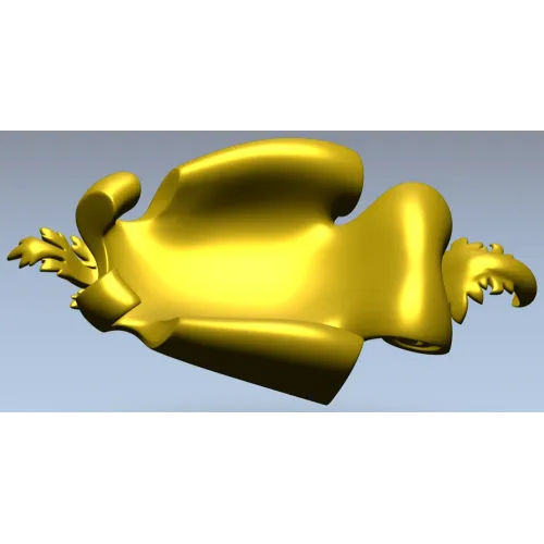 Regal Cartouche - STL 3D model for CNC carving