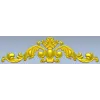 Baroque Acanthus Cartouche STL model for CNC