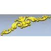 Baroque Acanthus Cartouche STL model for CNC