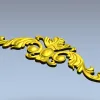 Baroque Acanthus Cartouche STL model for CNC