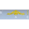 Baroque Acanthus Cartouche STL model for CNC